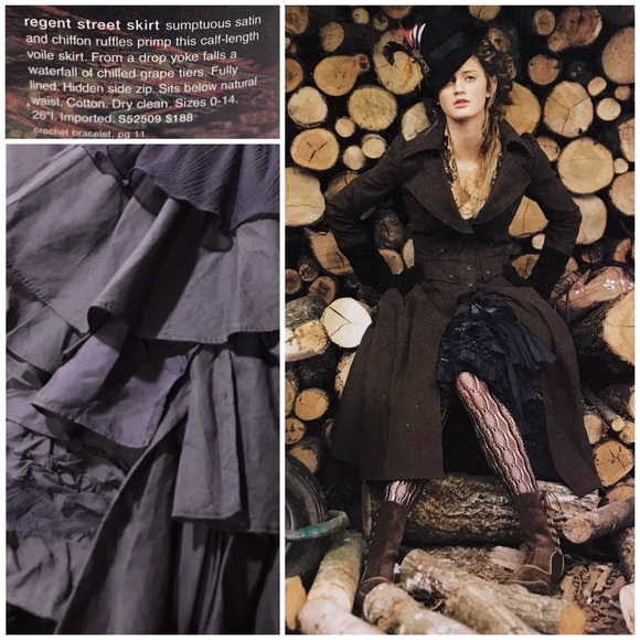 2005 Anthro “Regent Street Skirt” by Lithe - Picture 7 of 8